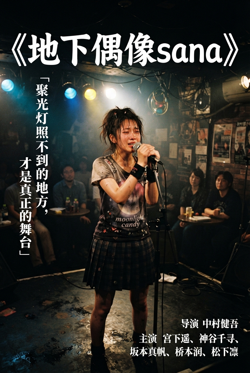 《地下偶像sana》主视觉