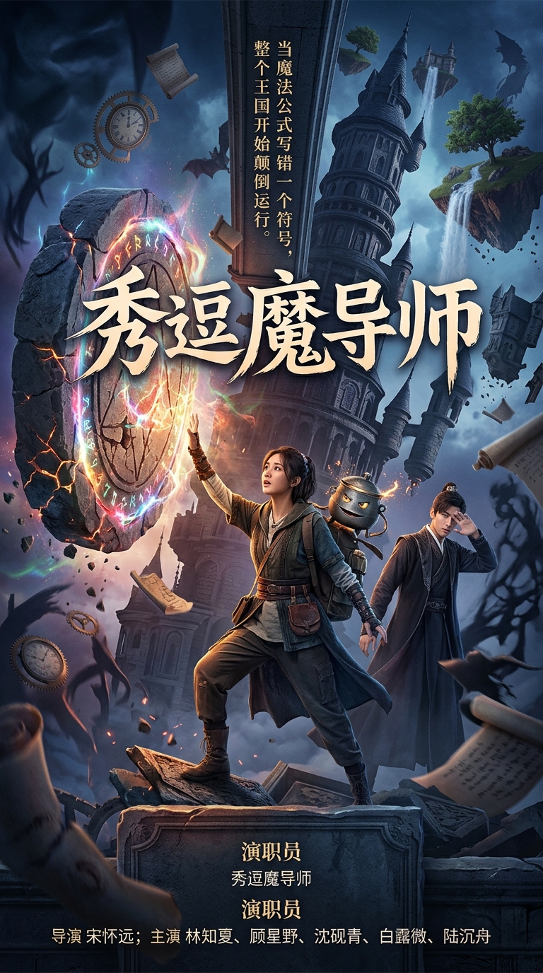《秀逗魔导师》海报