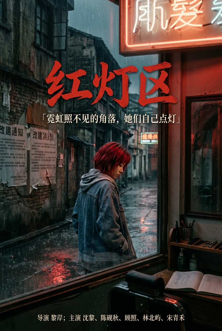 《红灯区》海报