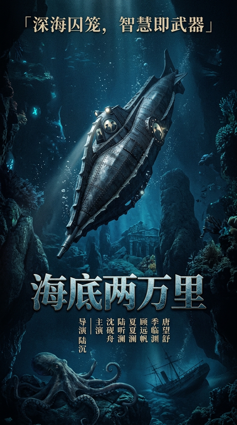 《海底两万里》海报