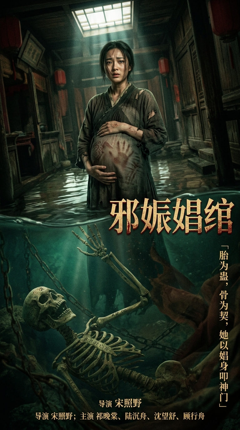 《邪娠娼绾》主视觉海报