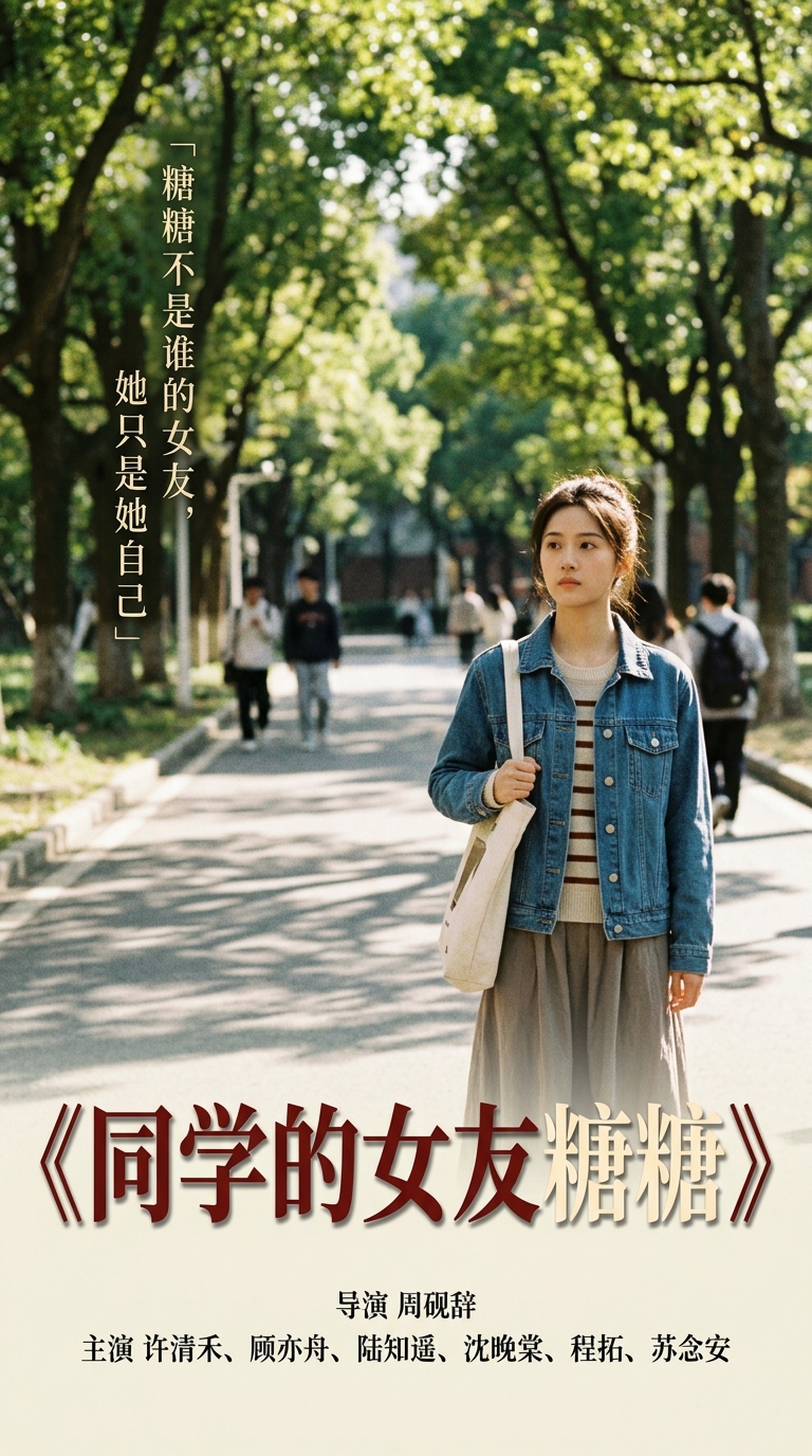 《同学的女友糖糖》主海报