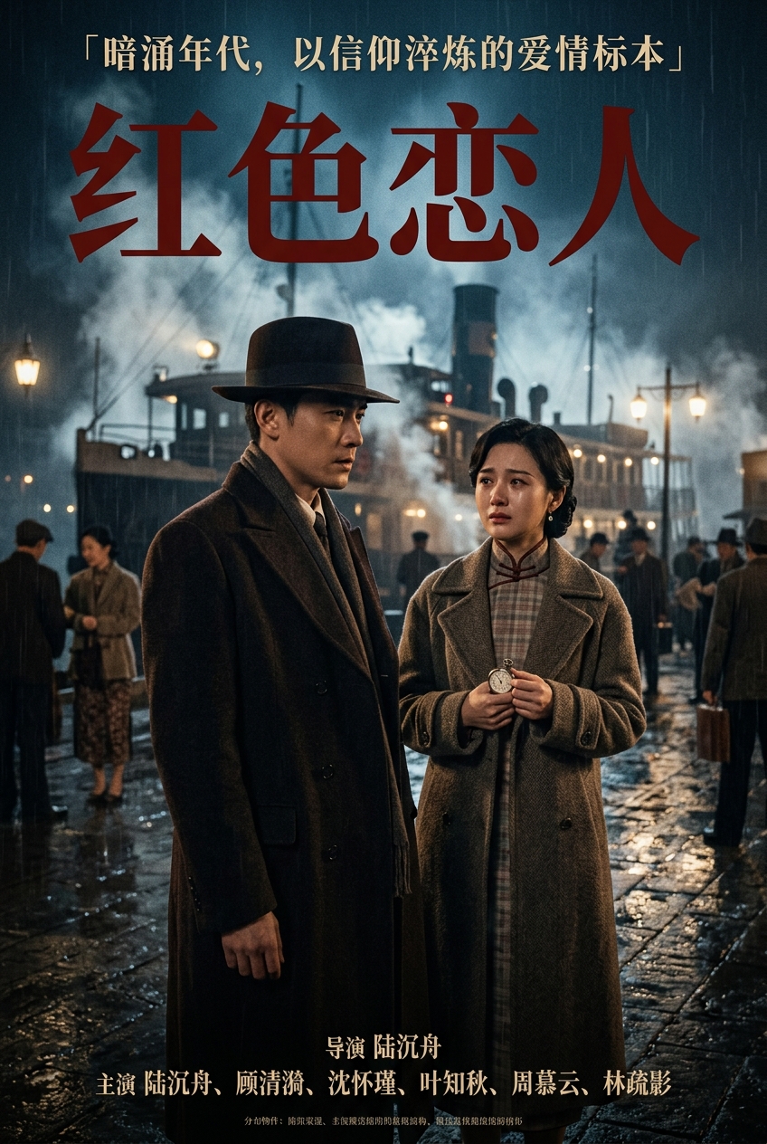 《红色恋人》海报