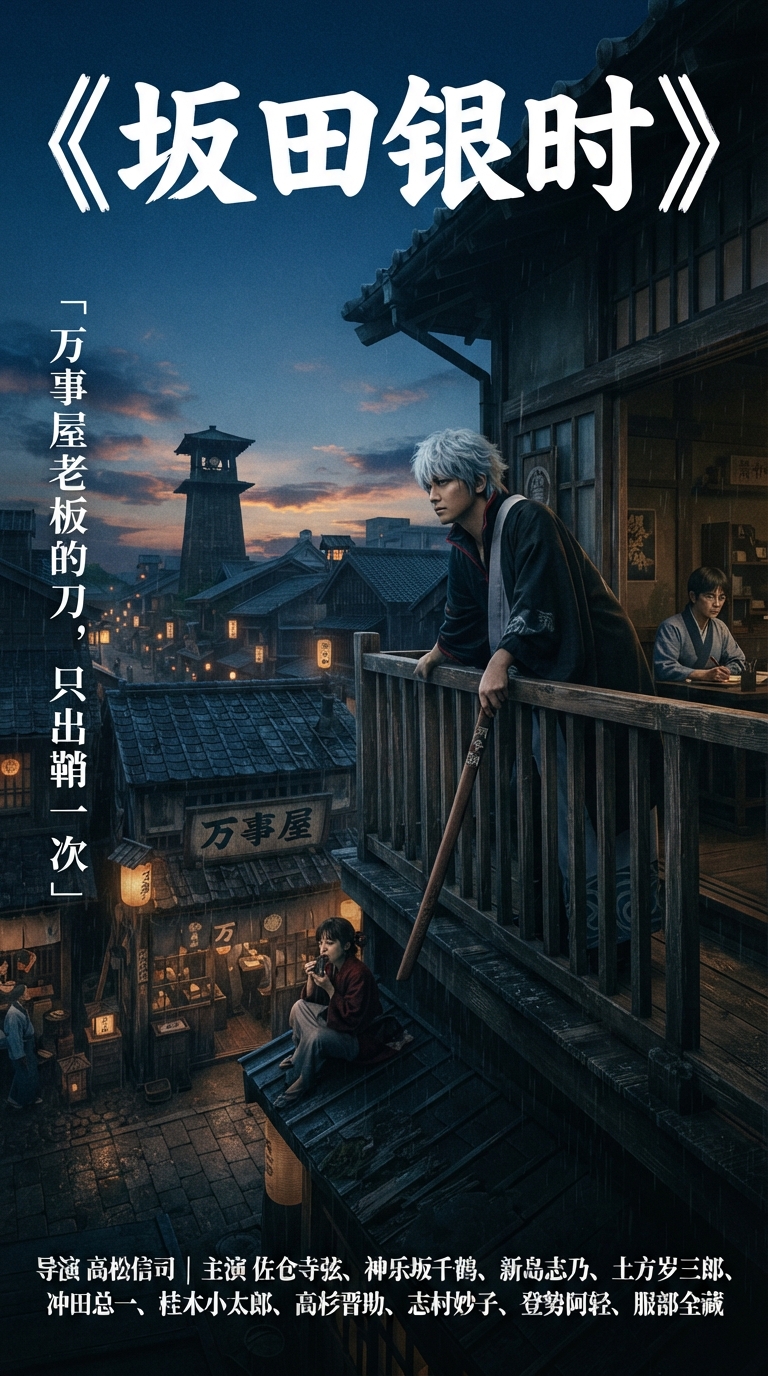 《坂田银时》主视觉海报