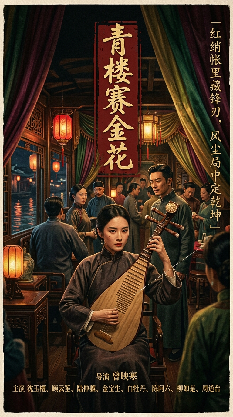 《青楼赛金花》海报