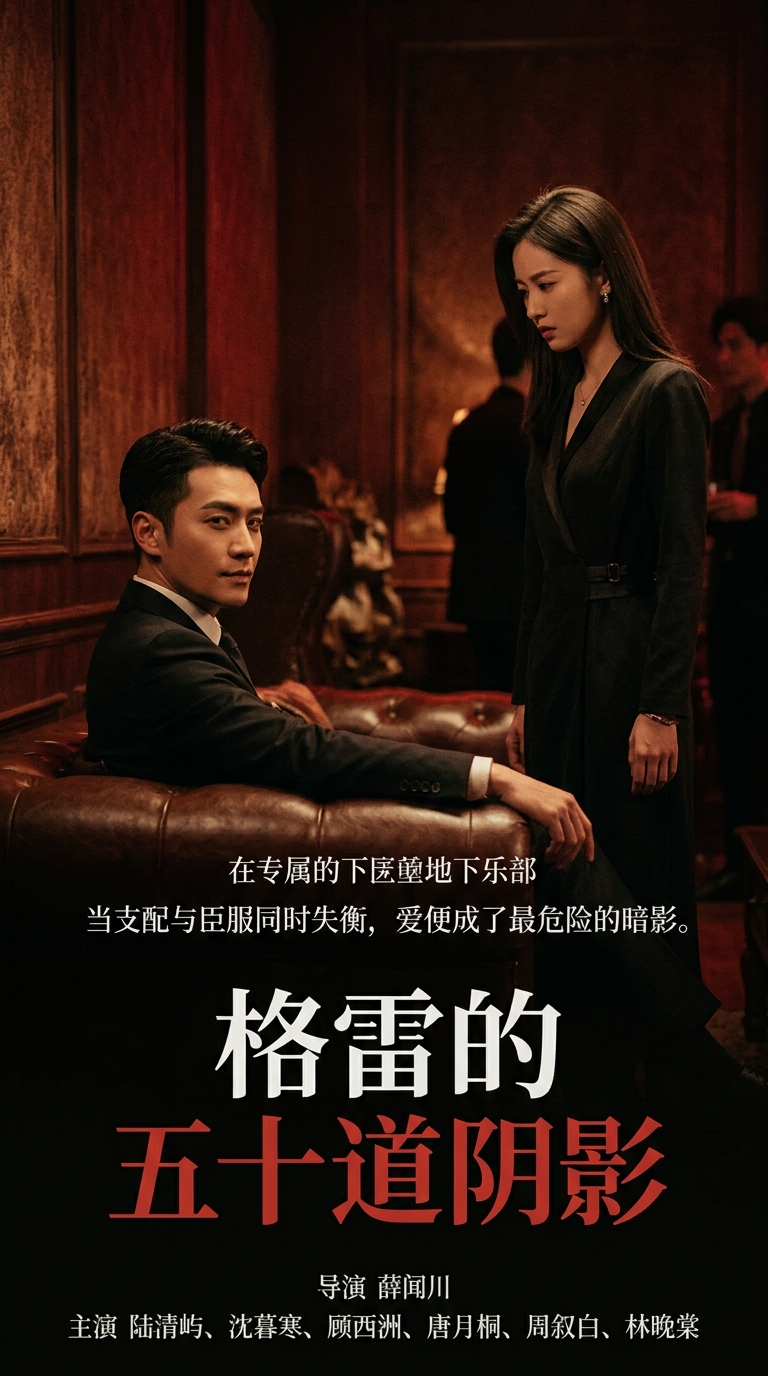 《格雷的五十道阴影》竖版主视觉