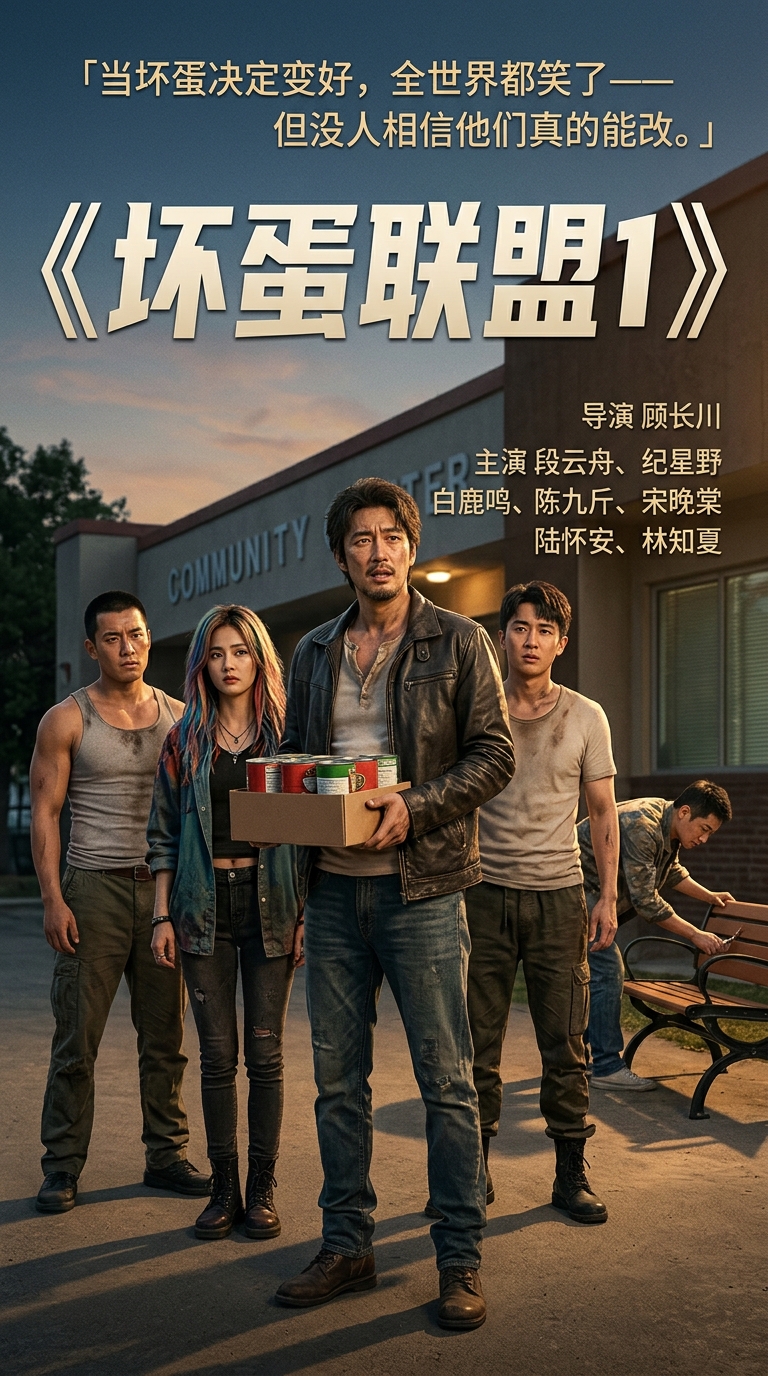 《坏蛋联盟1》海报