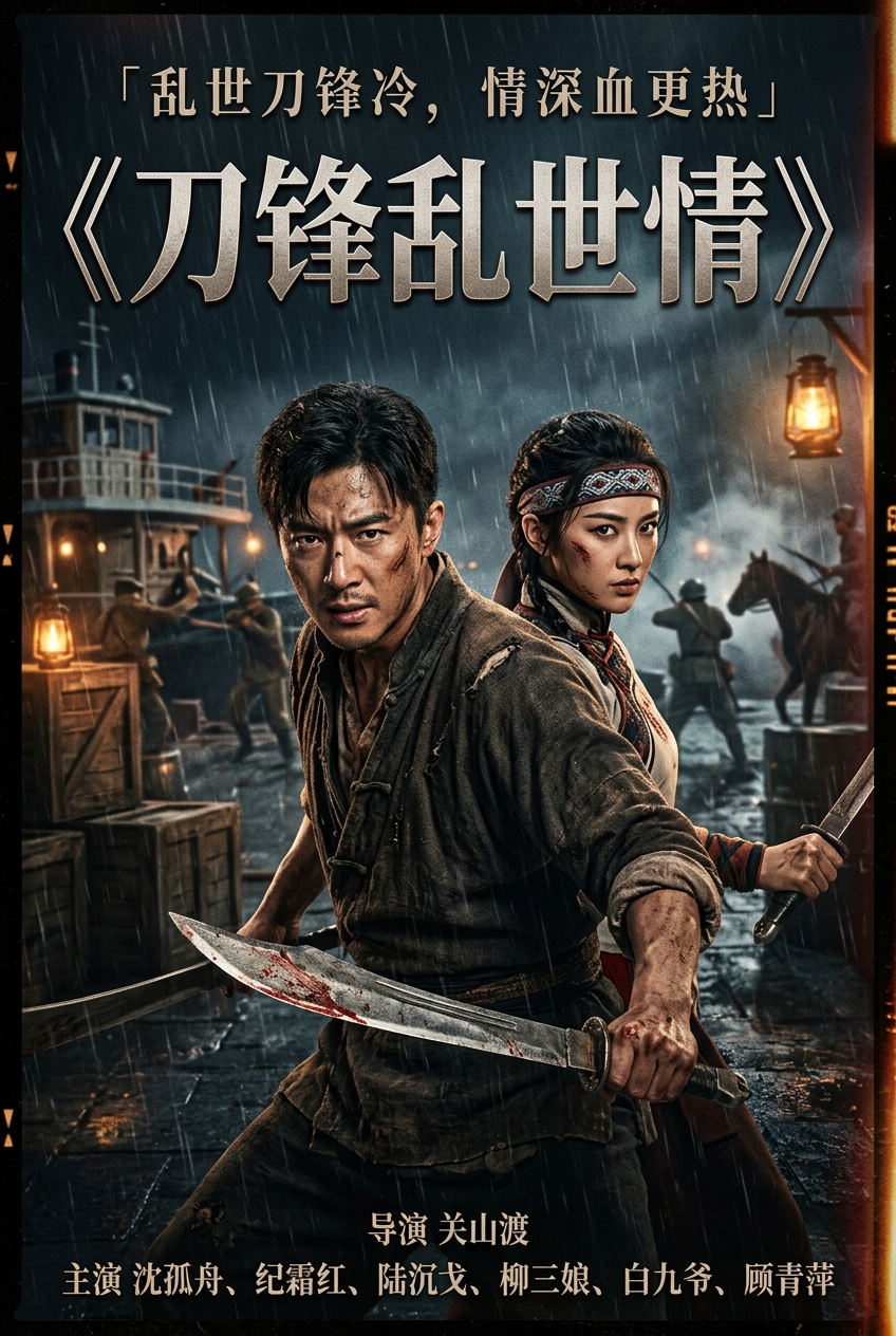 《刀锋乱世情》海报