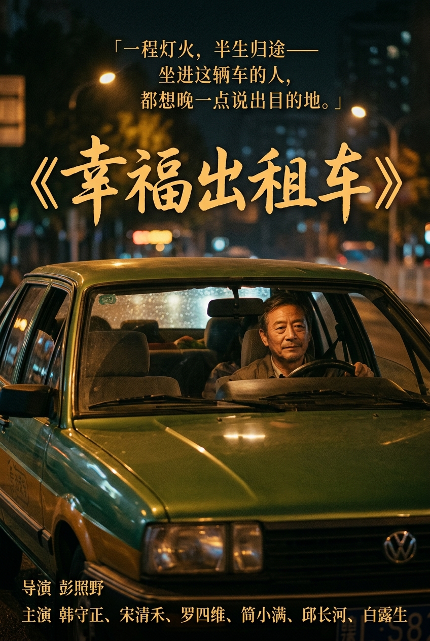 《幸福出租车》海报