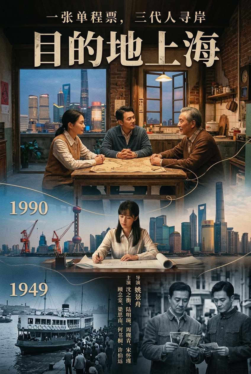 《目的地上海》海报