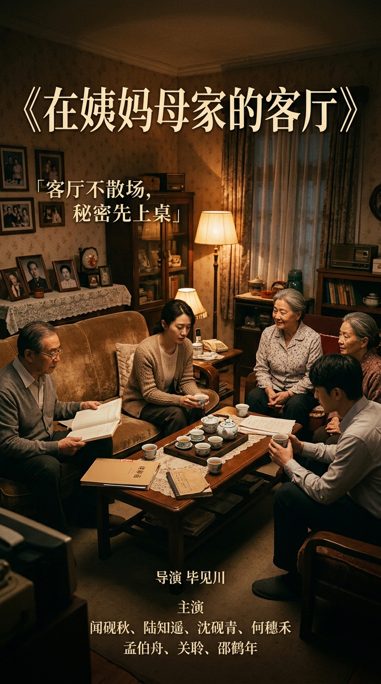 《在姨妈母家的客厅》主视觉