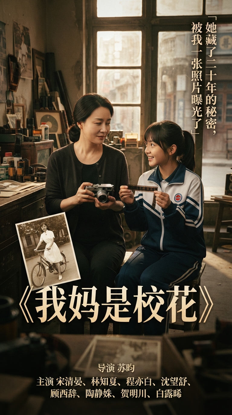 《我妈是校花》主视觉照片