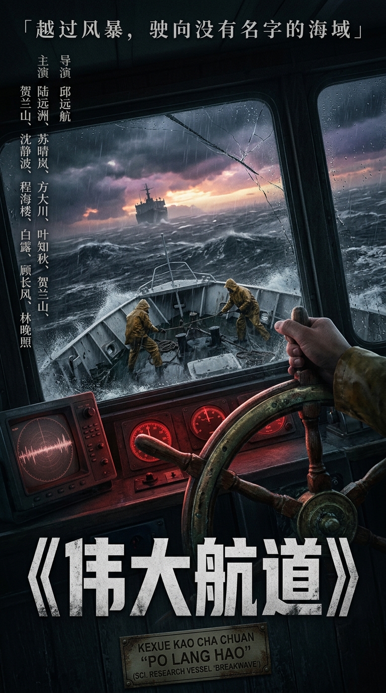 《伟大航道》主视觉海报