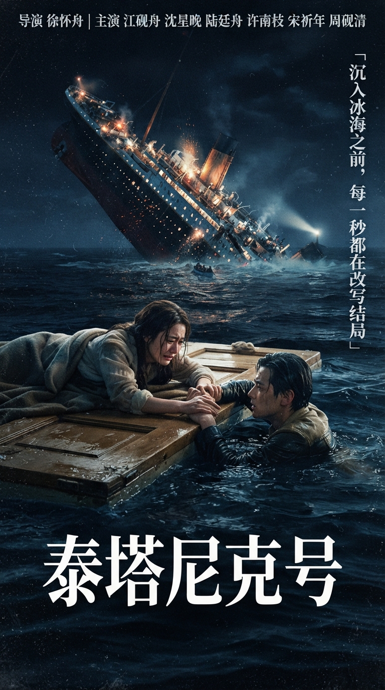 清晏砸开三等舱铁锁的定格画面