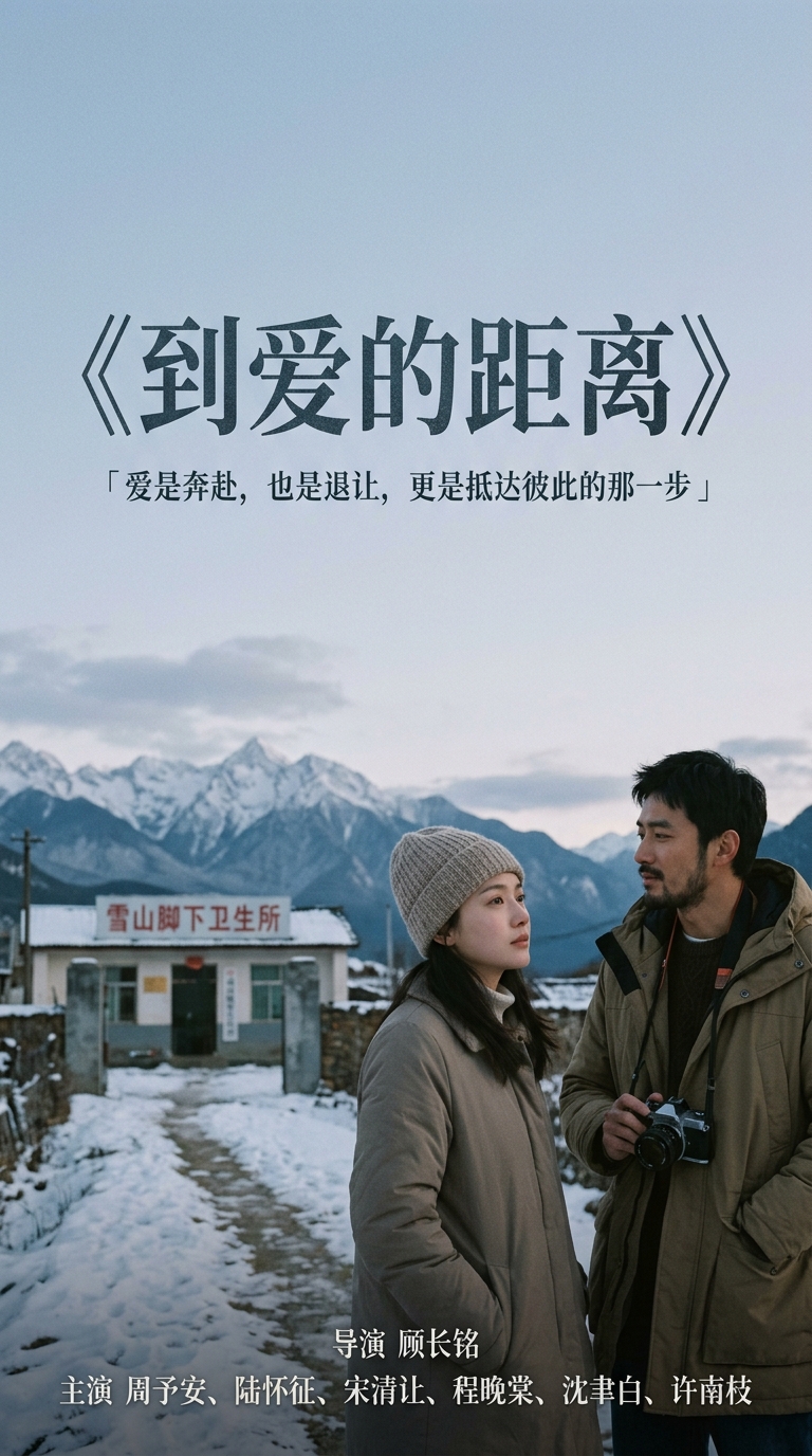 《到爱的距离》主视觉剧照