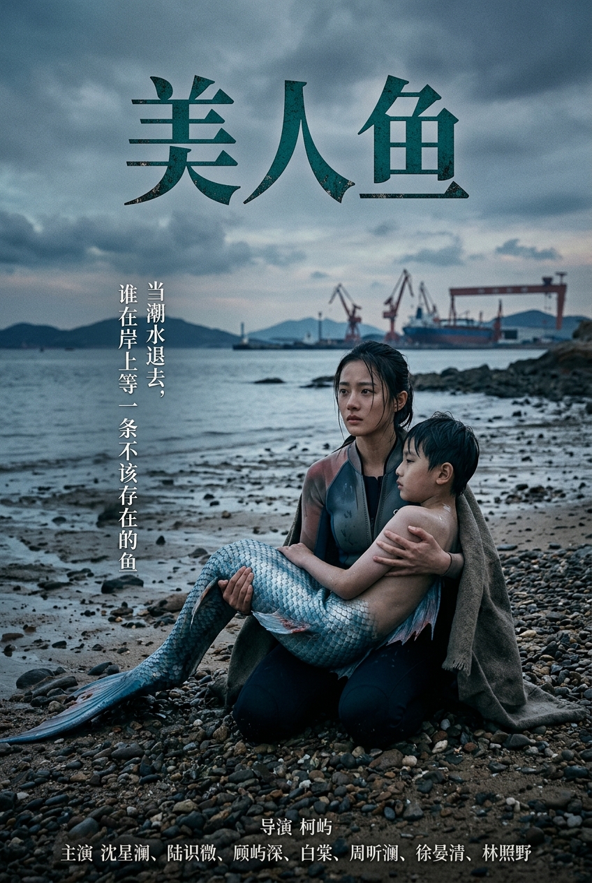 《美人鱼》主视觉海报