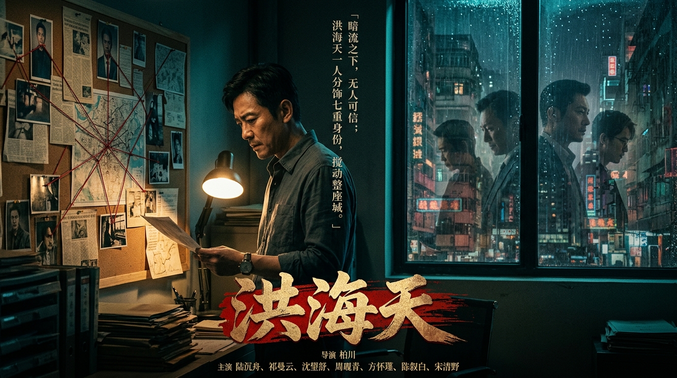 《洪海天》主视觉海报