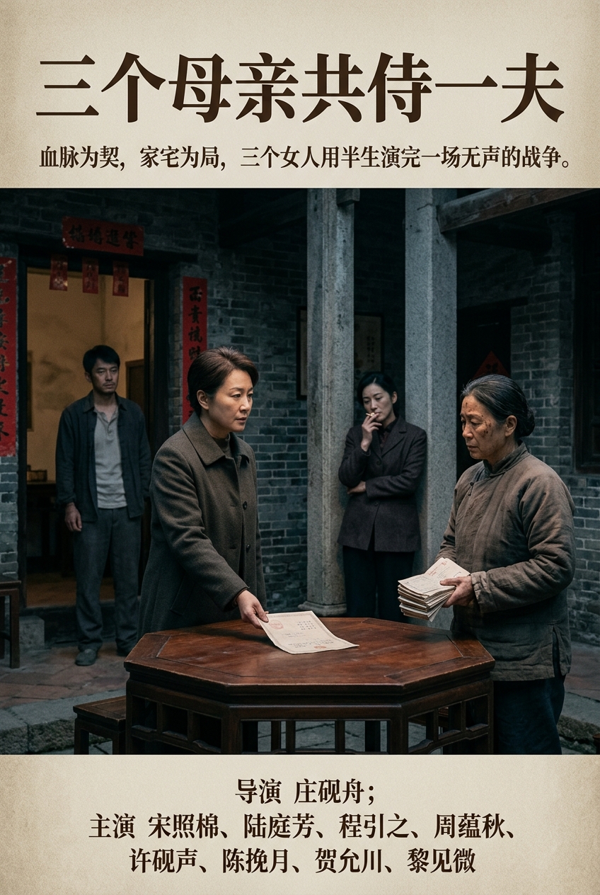 《三个母亲共侍一夫》海报