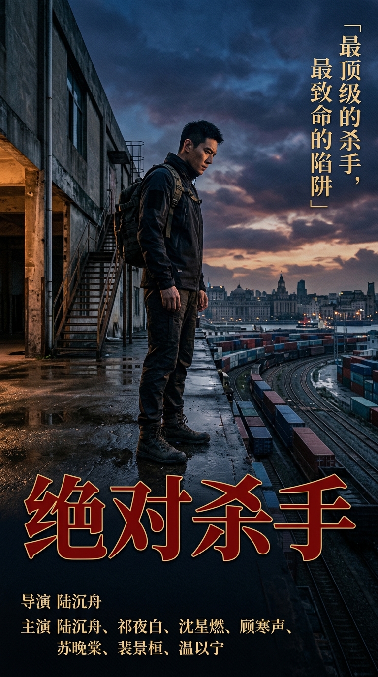 《绝对杀手》主视觉海报