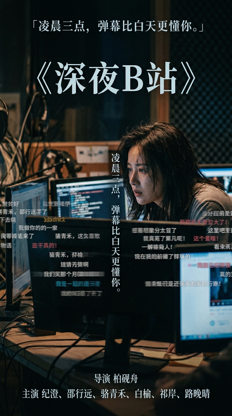 《深夜B站》主视觉