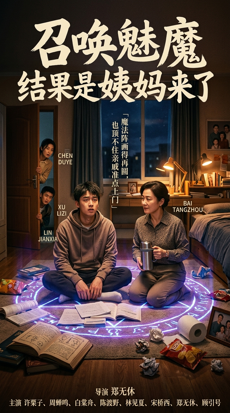 《召唤魅魔结果是姨妈来了》主视觉