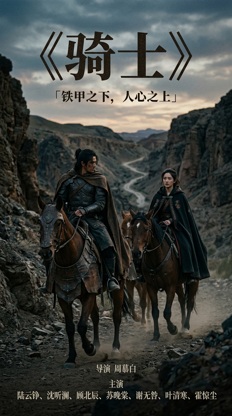 《骑士》主视觉海报
