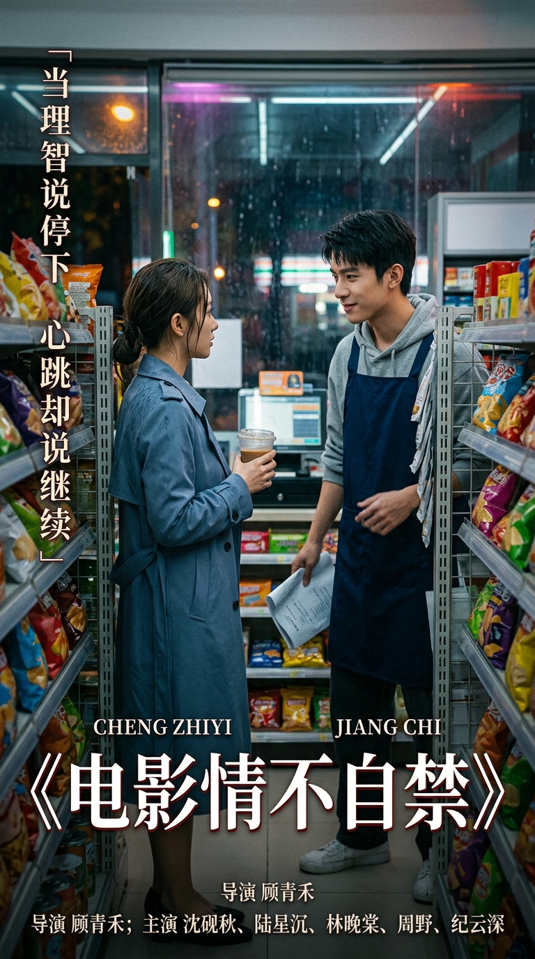 《电影情不自禁》海报