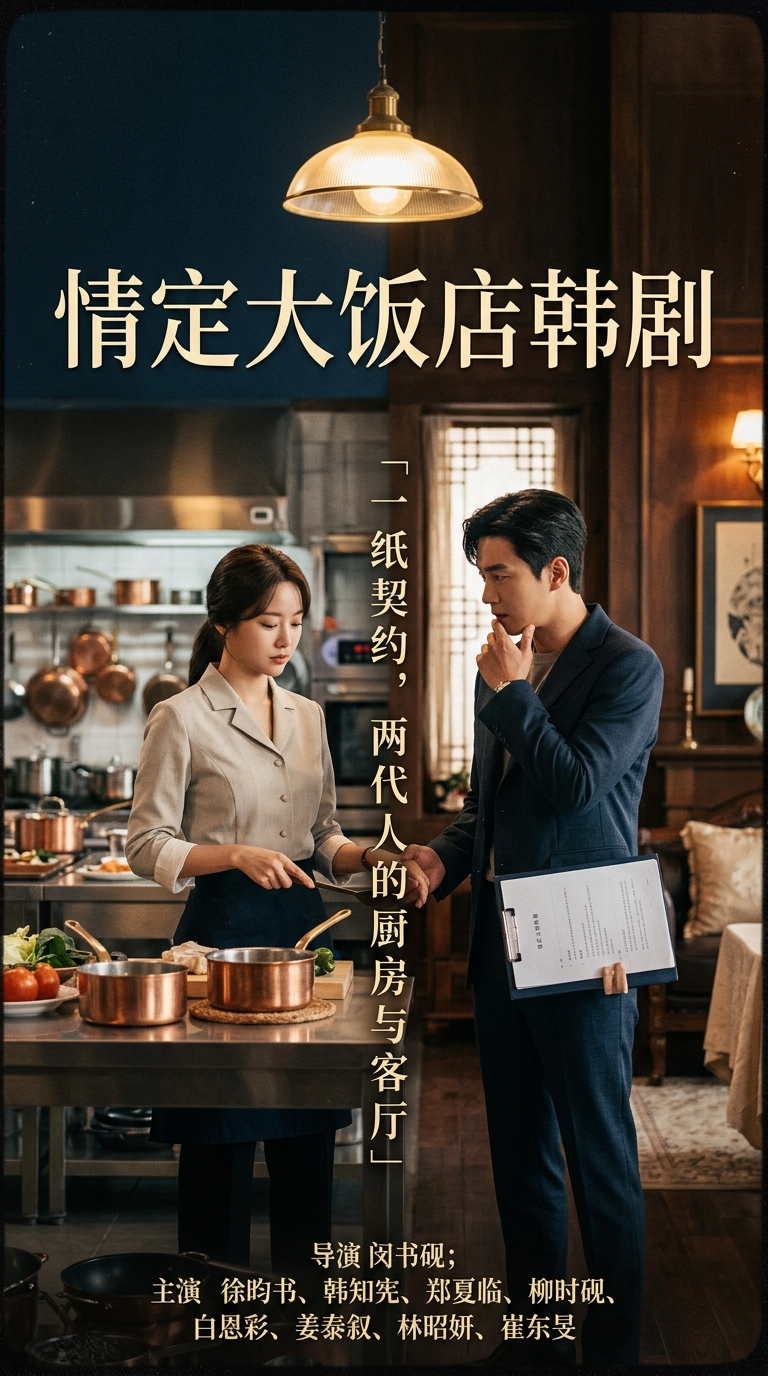 《情定大饭店韩剧》海报
