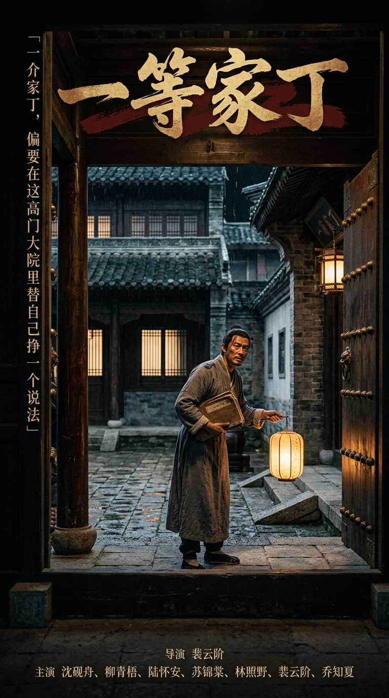 《一等家丁》海报