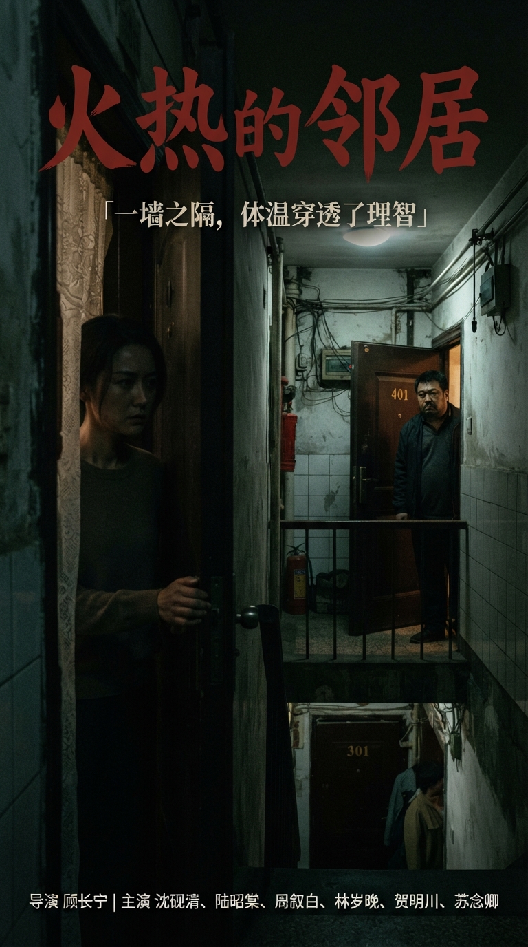 《火热的邻居》主视觉
