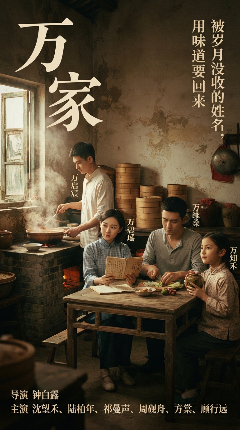 《万家》主视觉海报