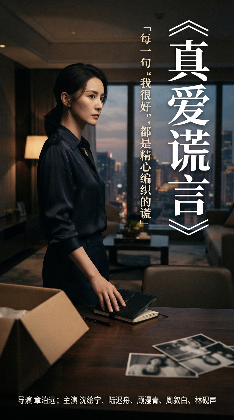 《真爱谎言》主视觉海报