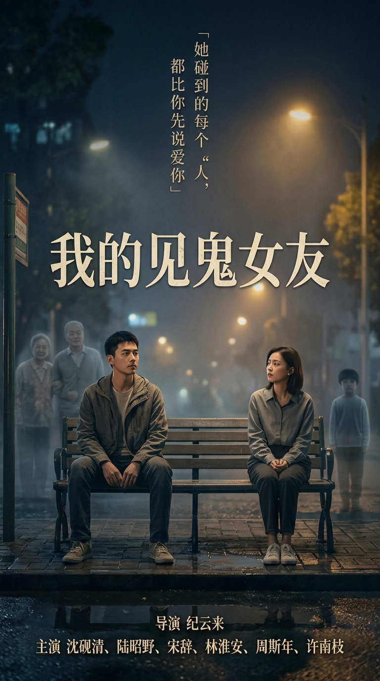 《我的见鬼女友》主视觉海报