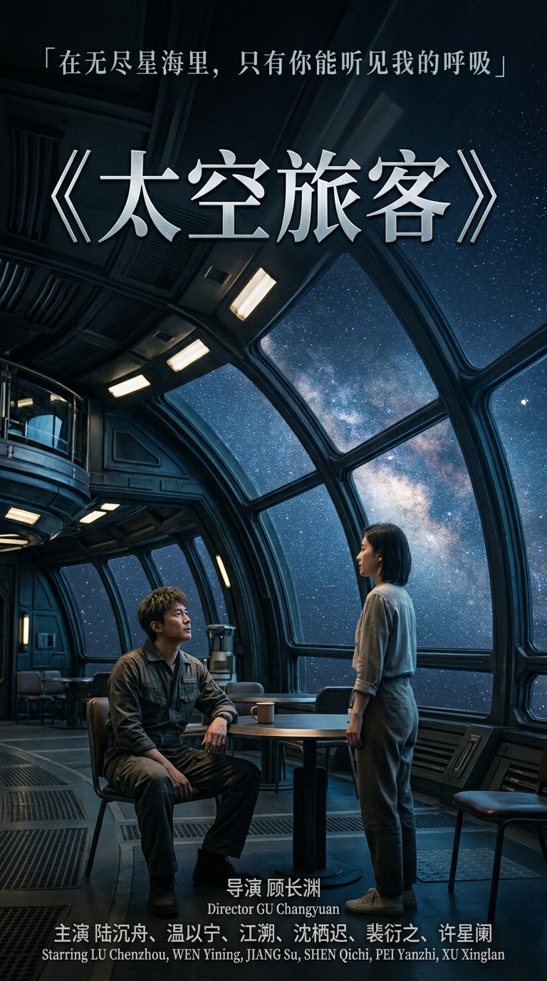 《太空旅客》海报
