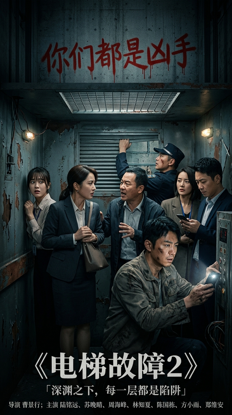 《电梯故障2》海报