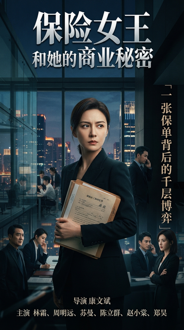 《保险女王和她的商业秘密》主视觉