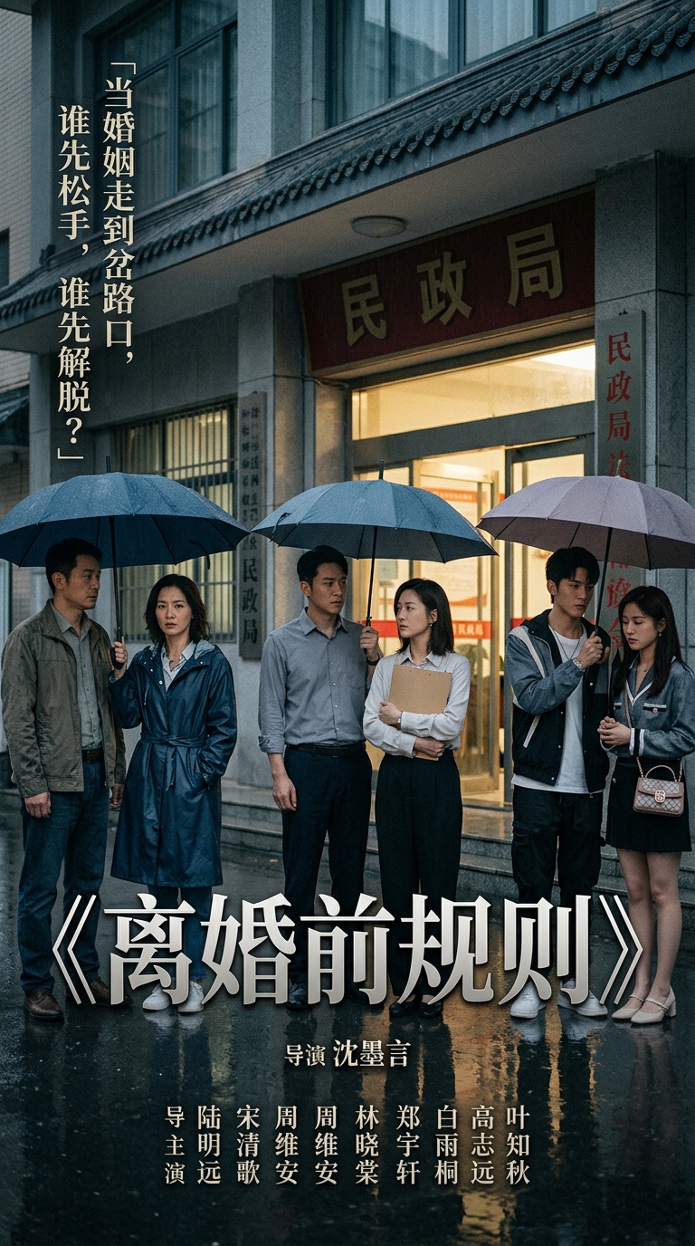 《离婚前规则》海报